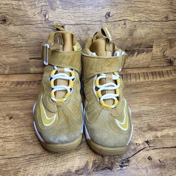Nike Air Griffey Max 1 Wheat suede high top sneaker size 4 Youth. - Picture 12 of 13